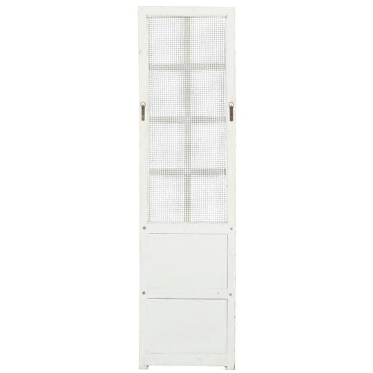 68" Cream Farmhouse Abstract Wood Wall Décor